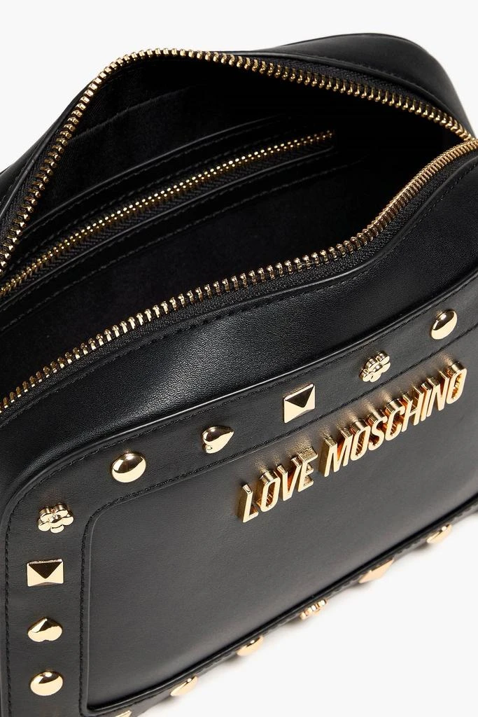 LOVE MOSCHINO Studded leather cross-body bag 5