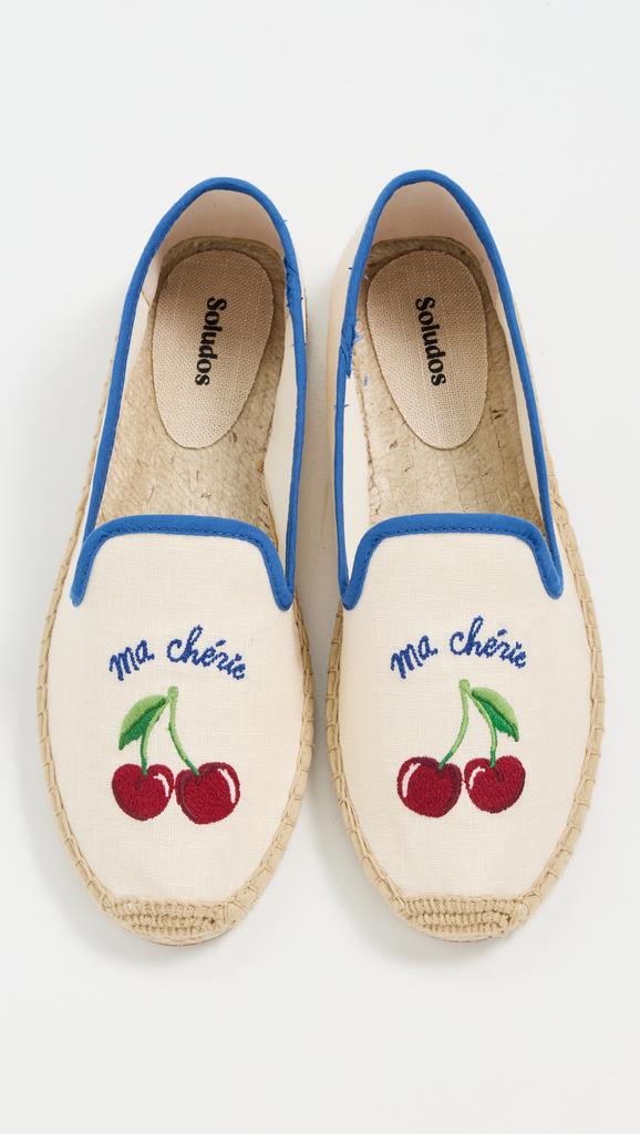 Soludos The Embroidery Smoking Slippers