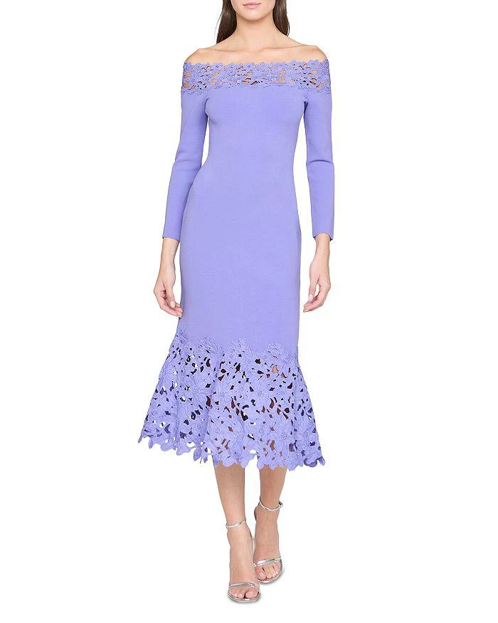 theia gia beaded shawl-embellished dress Theia Beaded Shawl Gown  MOTHER OF