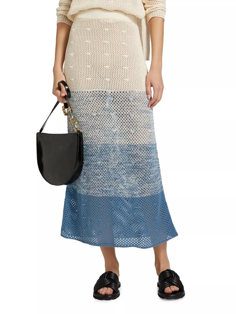 Escvdo Litoral Colorblock Maxi Skirt 3