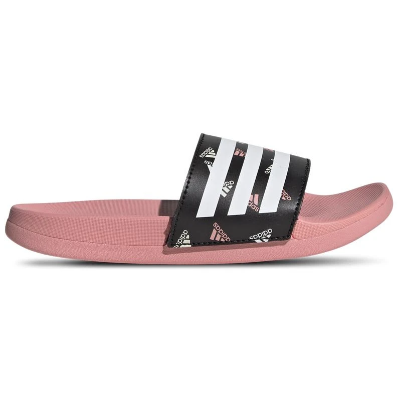 adidas adidas Adilette Comfort Slides - Girls' Preschool 1