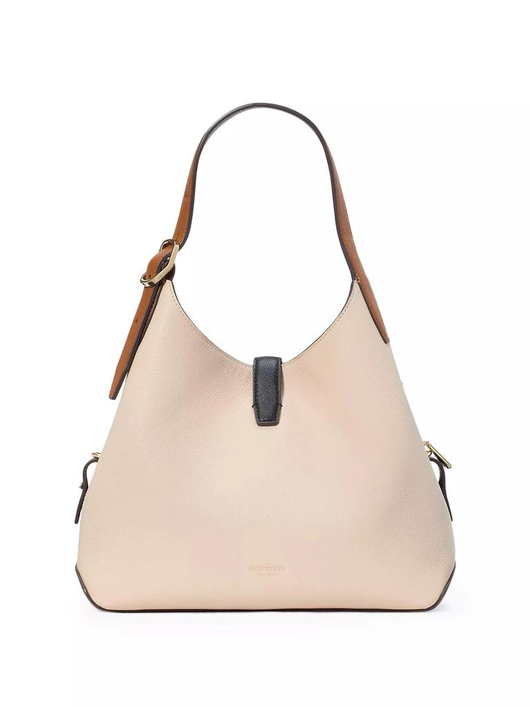 Kate Spade Medium Deco Pebbled Leather Crossbody Tote Bag 4