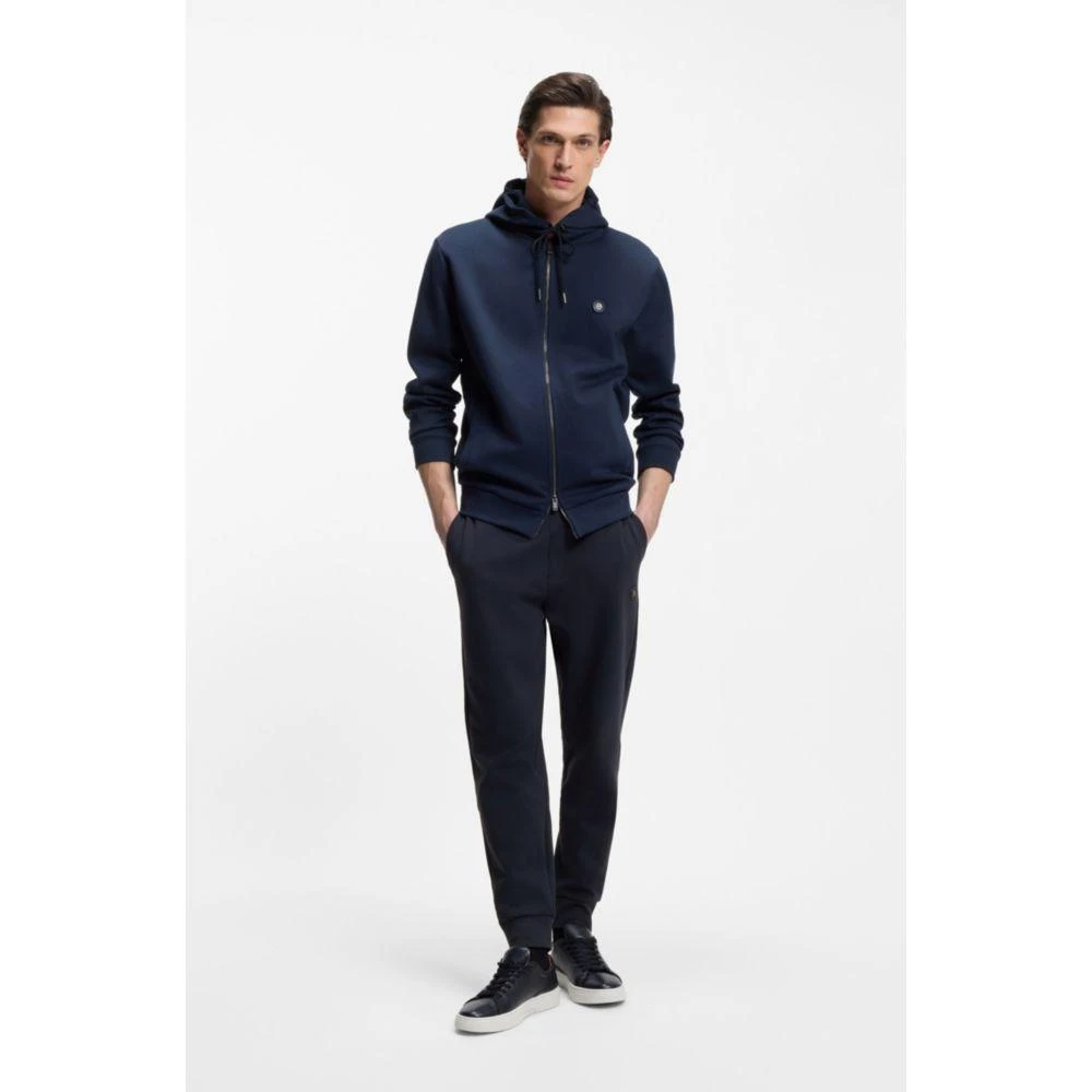 Hugo Boss Cotton-blend sweatpants with Double B monogram 2