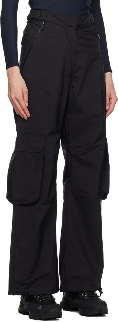 TEMPLA SSENSE Exclusive Black Crossover Cargo Pants