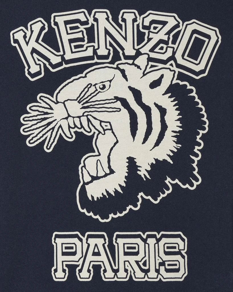 Kenzo Varsity Hooded Sweatshirt Blue 5