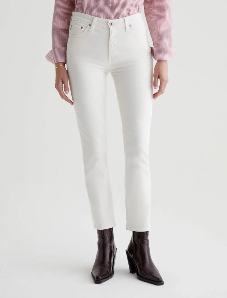 AG Jeans Ag Jeans - Mari Crop High-rise Slim Straight Jeans 1
