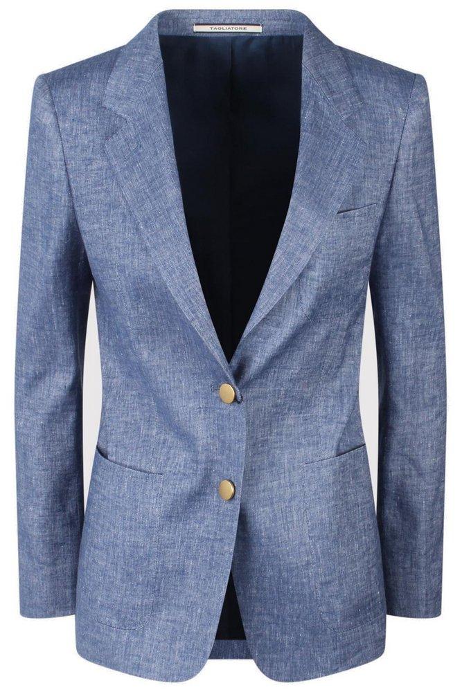 TAGLIATORE Tagliatore J-Parigi Single-Breasted Tailored Blazer