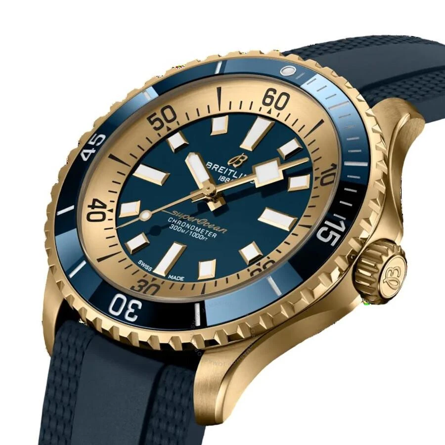 BREITLING Superocean Automatic Chronometer Blue Dial Watch N173761A1C1S1 2