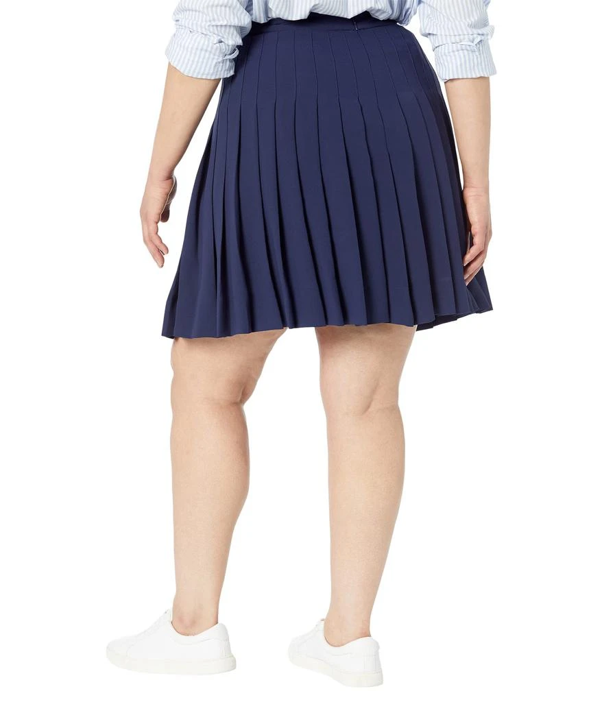 Ralph Lauren Plus Size Pleated Georgette Skirt 2