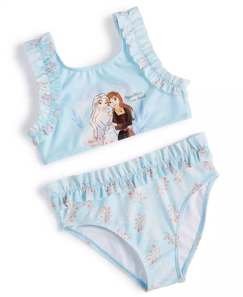 Frozen Little Girls Frozen Swimsuit, 2 Piece Set 1