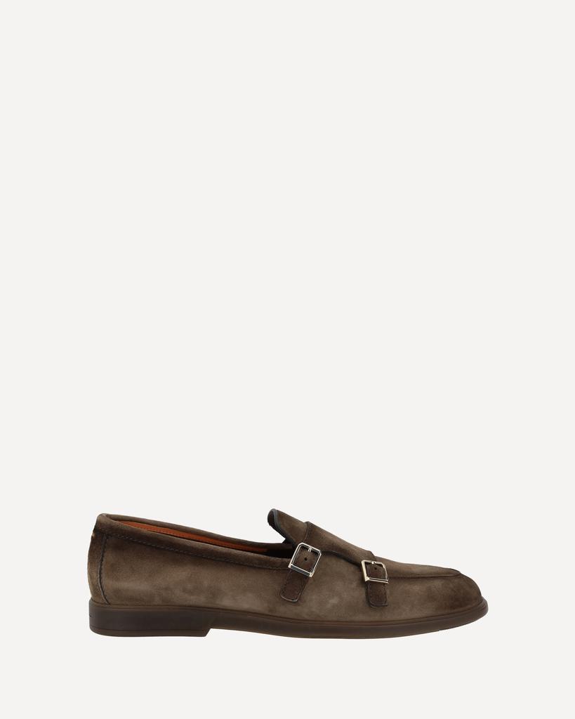 Santoni Leather Loafers