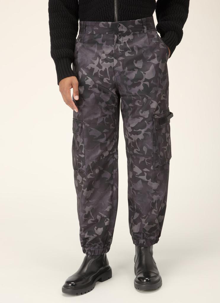 Bally Camouflage Cargo Trousers