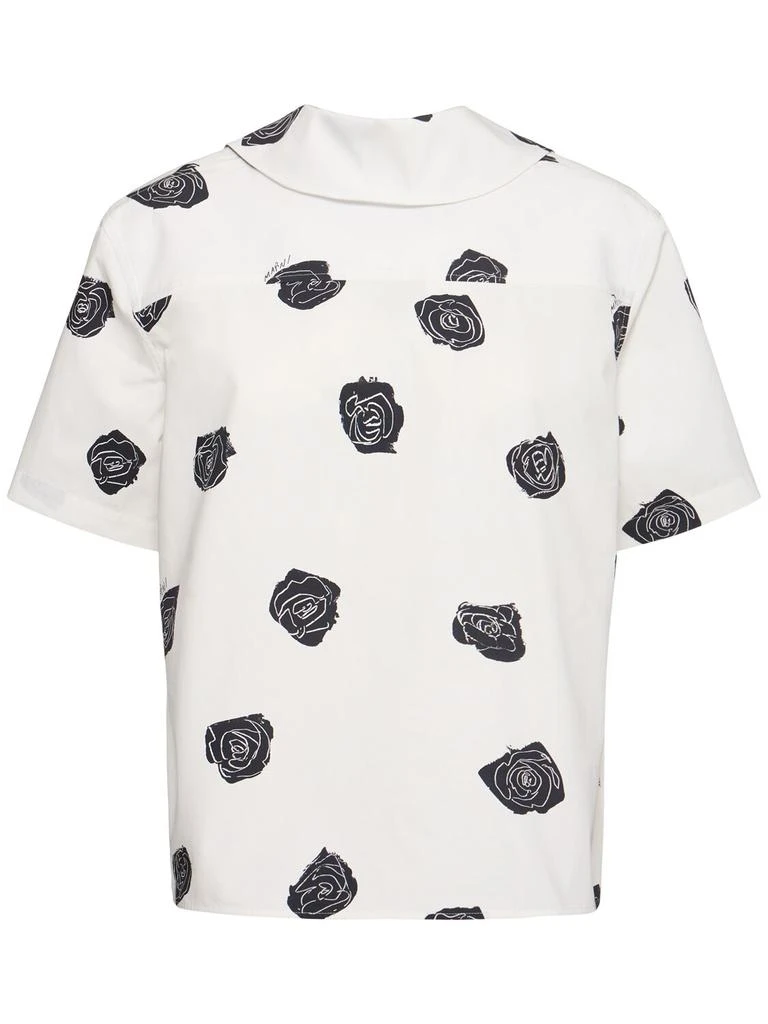 Marni Andromeda Printed Cotton Poplin Shirt 1