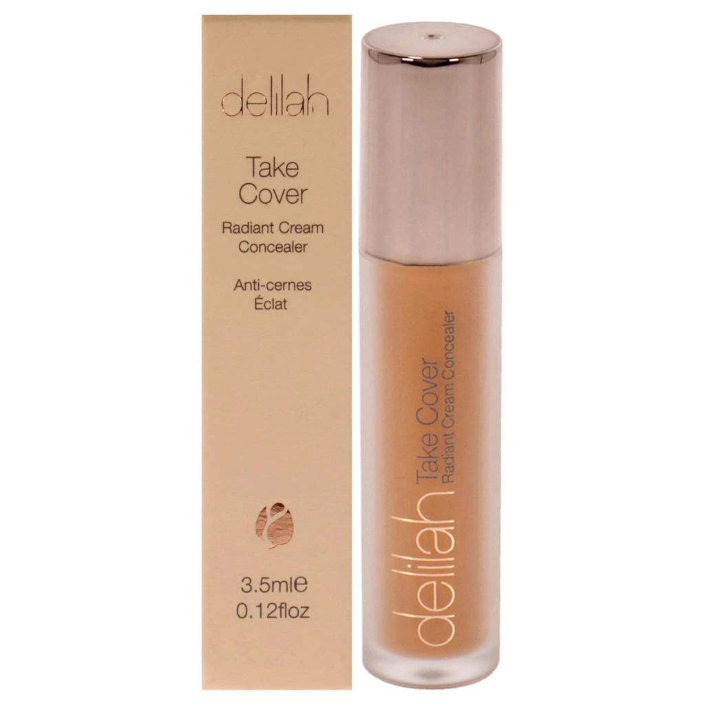 Delilah Take Cover Radiant Cream Concealer - Cashmere by  for Women - 0.12 oz Concealer 1