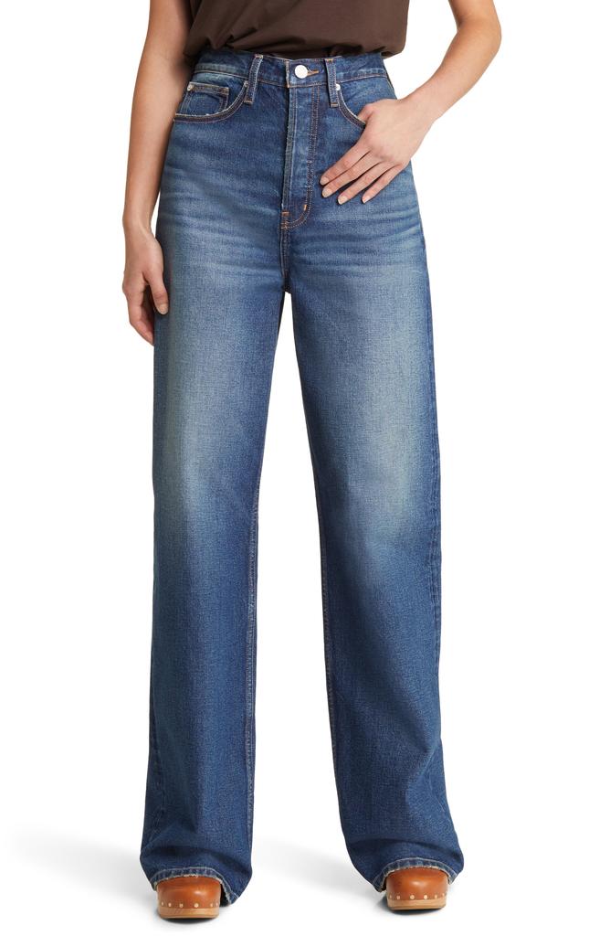 FRAME The 1978 High Waist Wide Leg Jeans