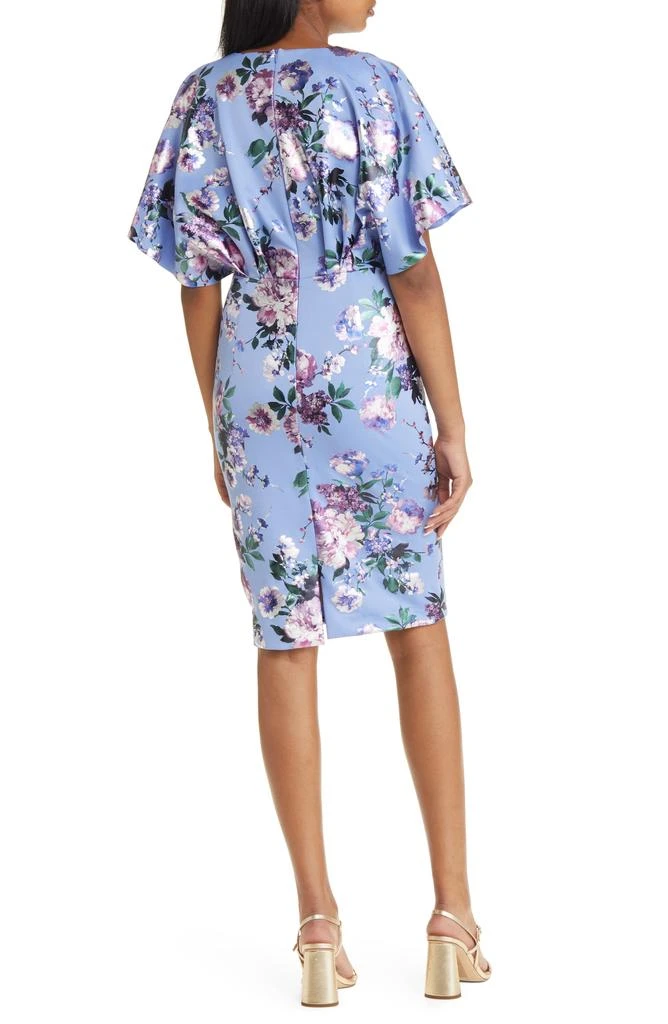 Black Halo Ula Floral Sheath Dress 2