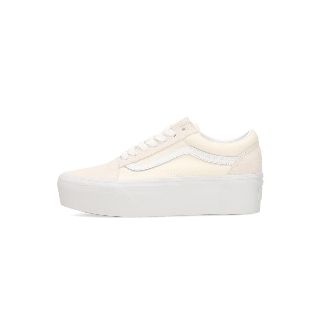 VANS★OLD SKOOL STACKFORM★厚底★兼用★MARSHMALLOW Vans Old Skool Stackform Marshmallow Women's Low Shoe