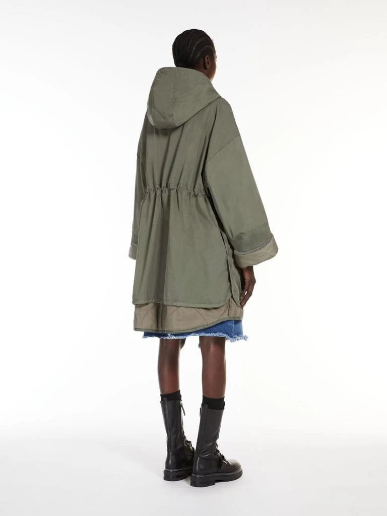 Weekend Max Mara Reversible water-repellent cotton parka 3