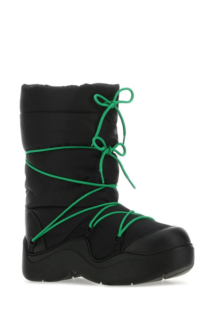 Bottega Veneta Black nylon Puddle Bomber boots 1