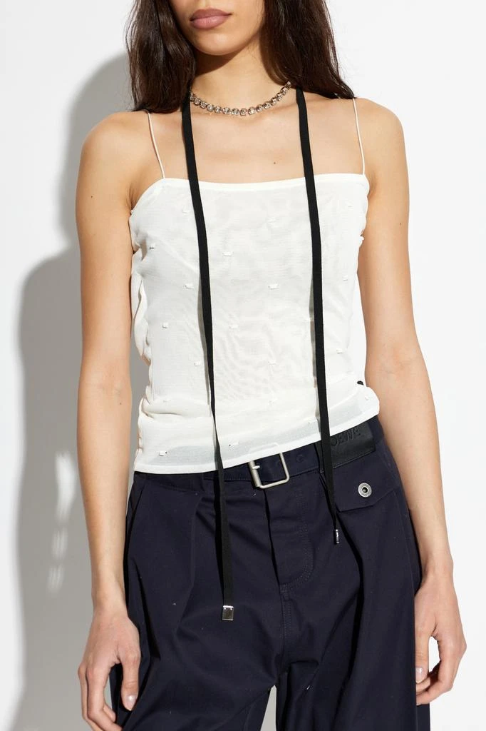 MM6 Necklace with shimmering crystals 2