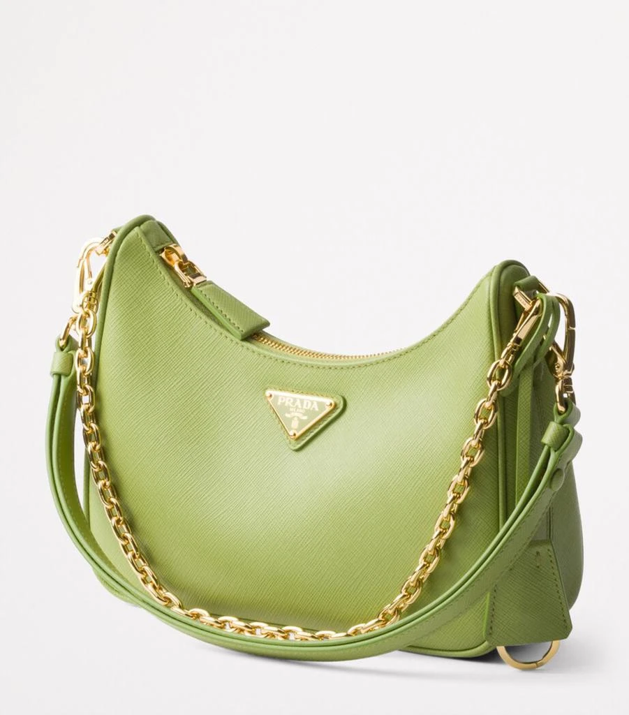 Prada Mini Saffiano Leather Re-Edition Shoulder Bag 2