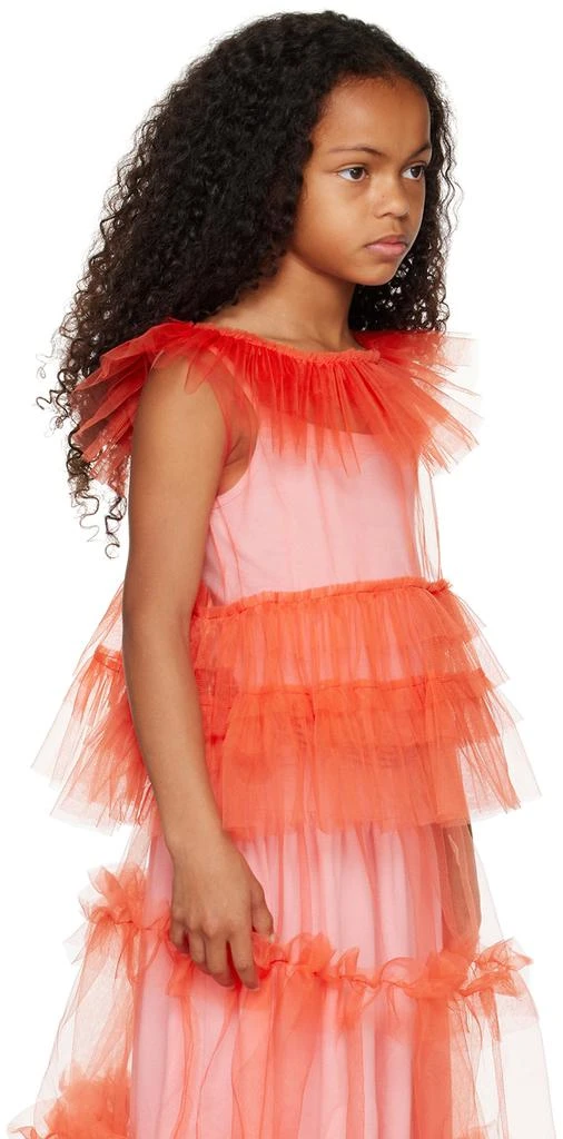 The Animals Observatory Kids Red Giraffe Shirt 2