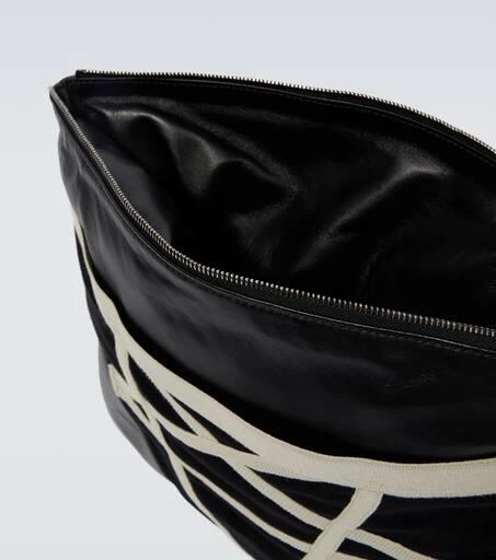 Rick Owens Pentabrief leather pouch 4