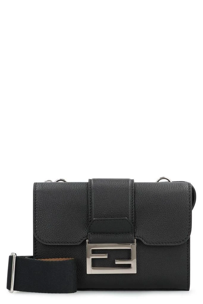 Fendi Fendi Baguette Double Leather Crossbody Bag 1