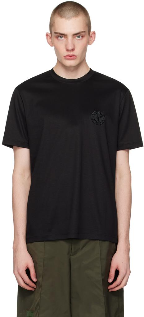 Tシャツ・カットソー GIORGIO ARMANI CAPPUCCINO STRETCH VISCOSE BLEND T-SHIRT Giorgio Armani Cappuccino Stretch Viscose Blend T-shirt - T