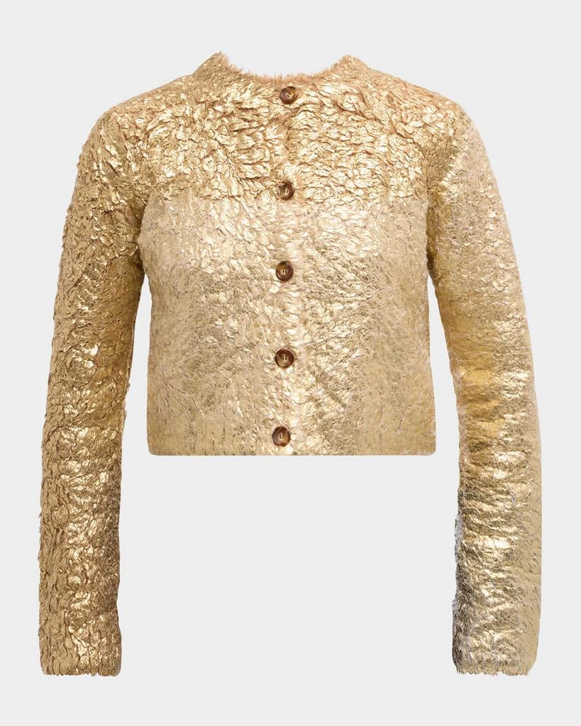 Ulla Johnson Keira Metallic Cardigan 1