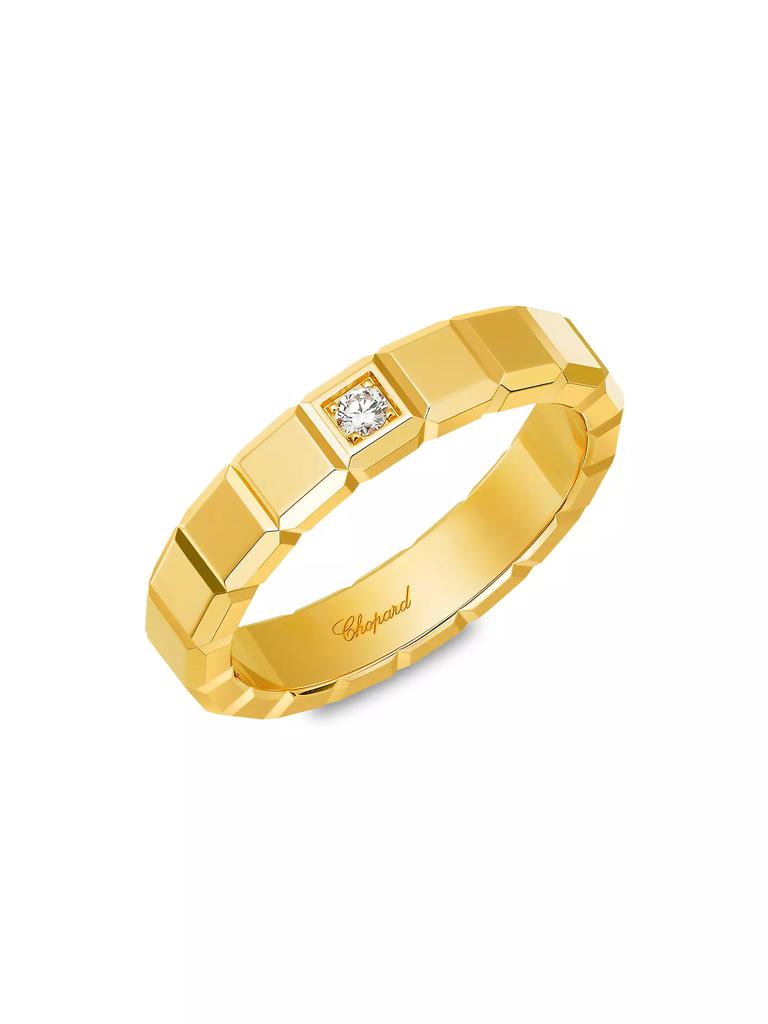 Chopard Ice Cube 18K Yellow Gold & Diamond Ring