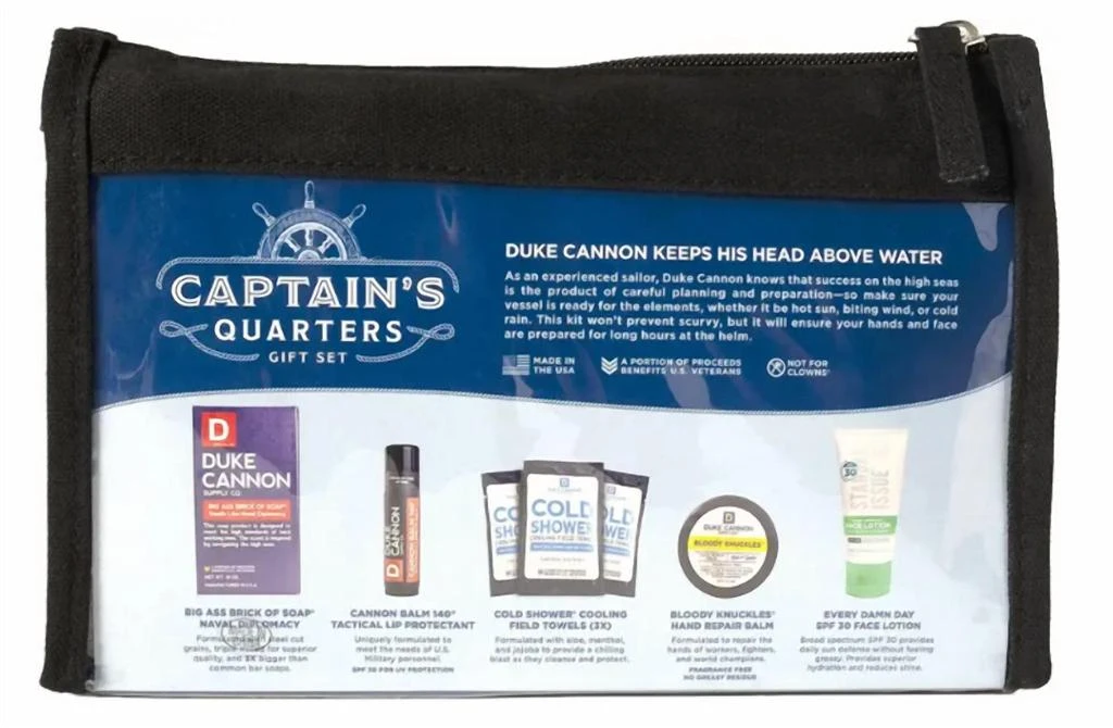 Duke Cannon Duke Cannon - Men's Captain's Quarters Gift Set 3