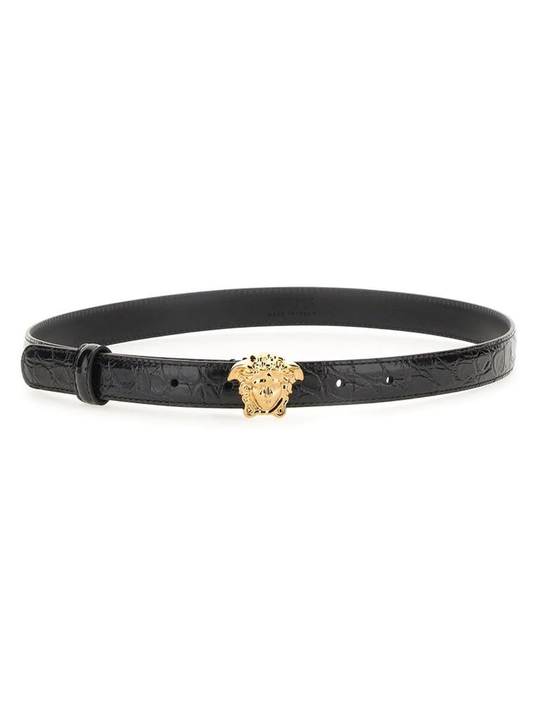 Versace Versace Medusa Head Embossed Belt 1
