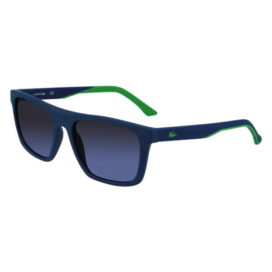 Lacoste Blue Square Men's Sunglasses L957S 401 56 1