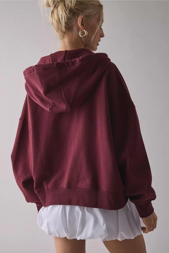 The Upside THE UPSIDE Ryder Jude Cropped Zip-Up Hoodie Sweatshirt 4