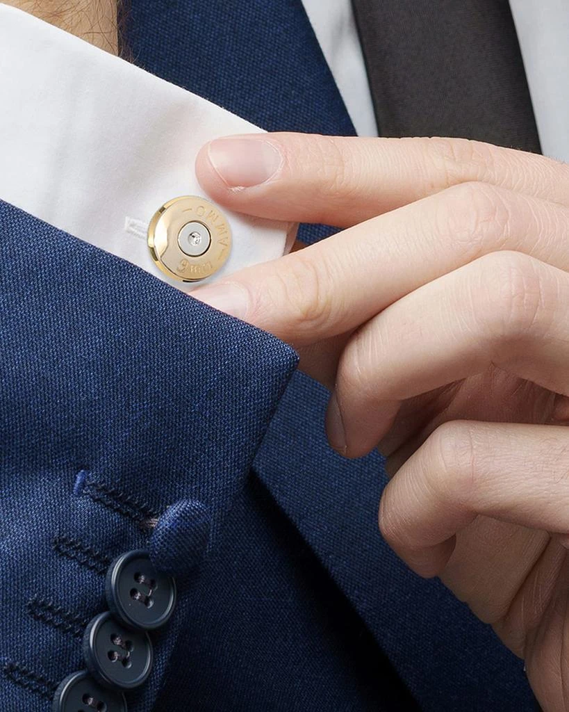 Cufflinks Inc. Men
s Two-Tone Bullet Cufflinks 2
