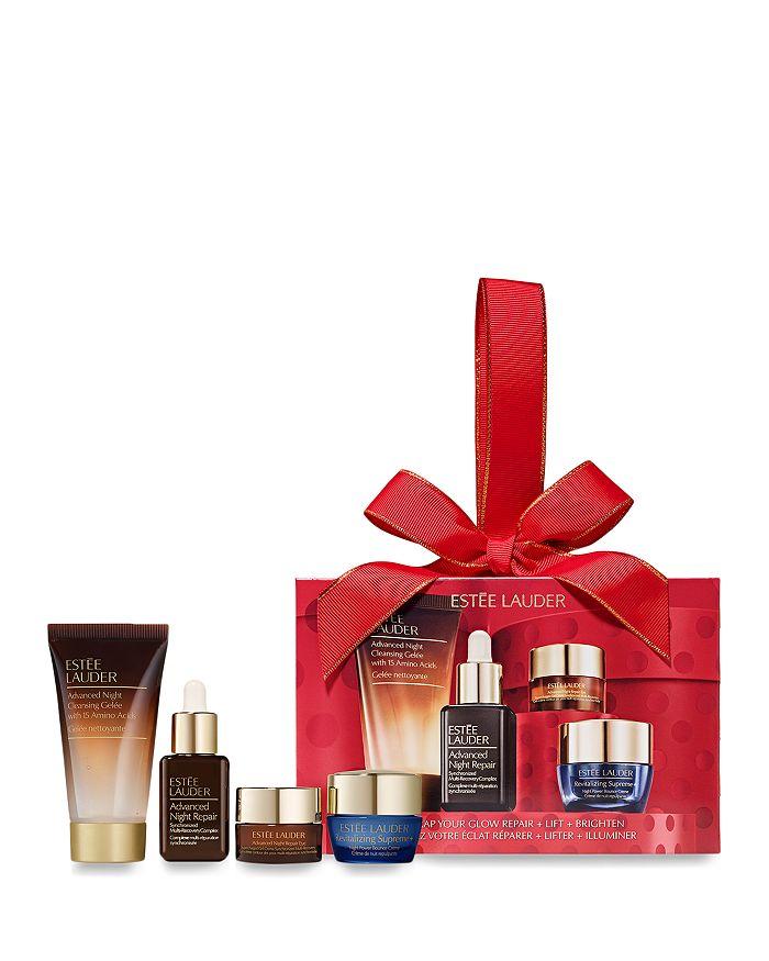 Estée Lauder Unwrap Your Glow Advanced Night Repair Skincare Starter Gift Set ($98 value)