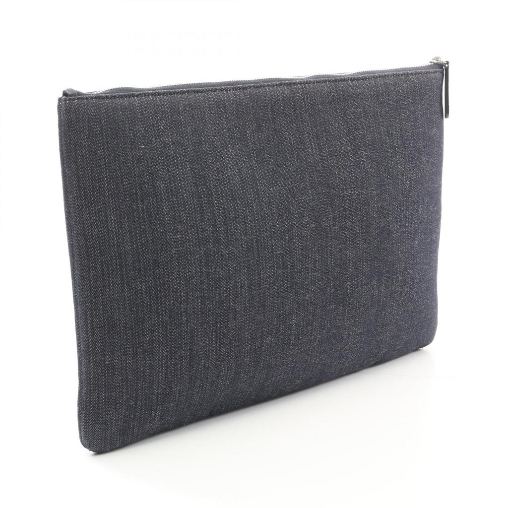 Chanel Denim Deauville Clutch Bag