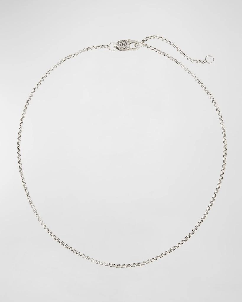 Konstantino Sterling Silver Petite Rolo Chain Necklace