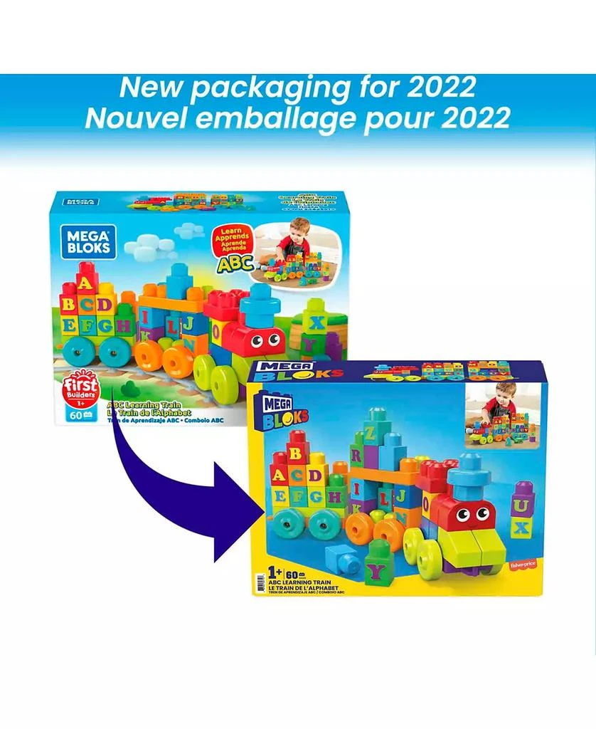 Mega Bloks Building Basics Abc Learning Train 7