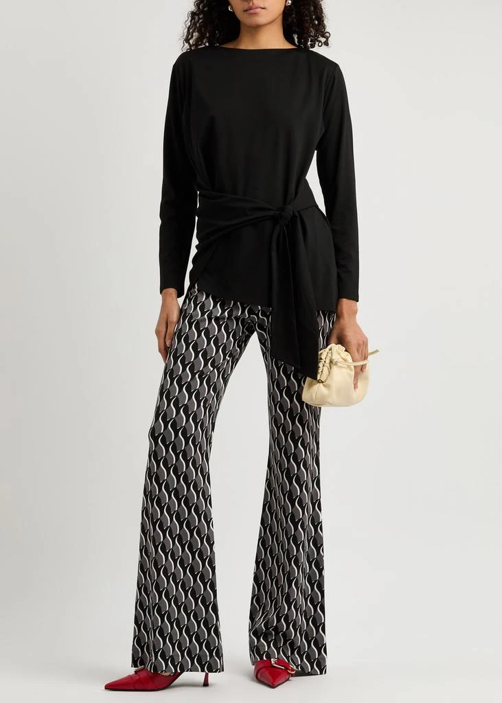 Diane von Furstenberg Rosalind wrap-effect jersey top 4