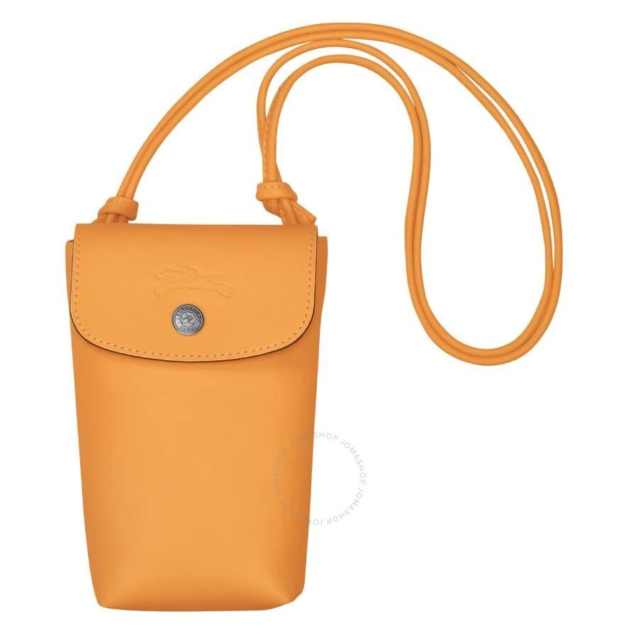 Longchamp Le Pliage Xtra Phone Case With Leather Lace Apricot 1