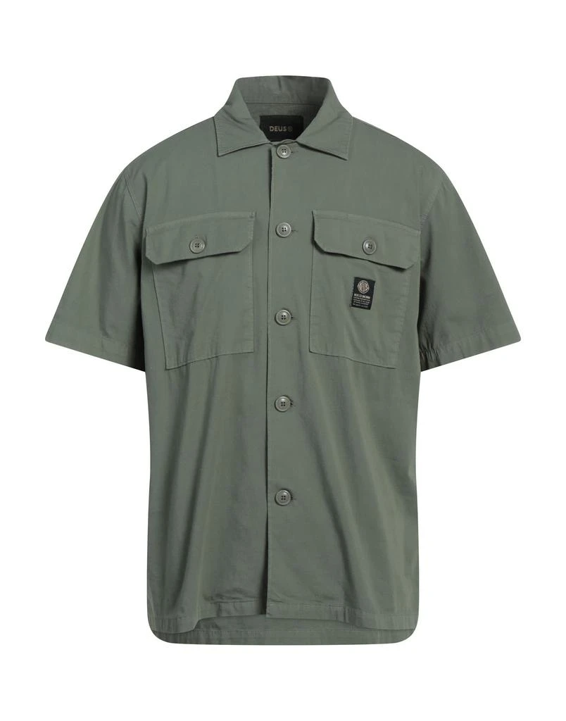 Deus Solid color shirt 1