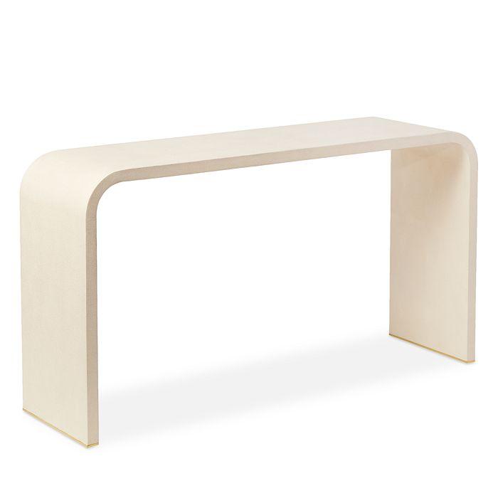AERIN Shagreen Embossed Console