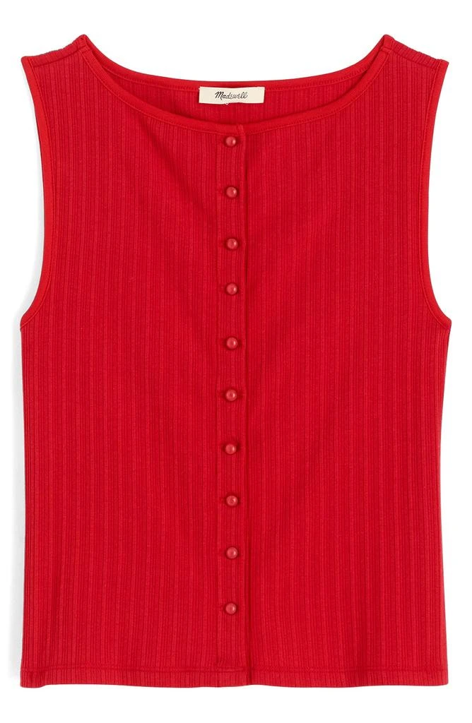 Madewell Rib Crewneck Vest Tank