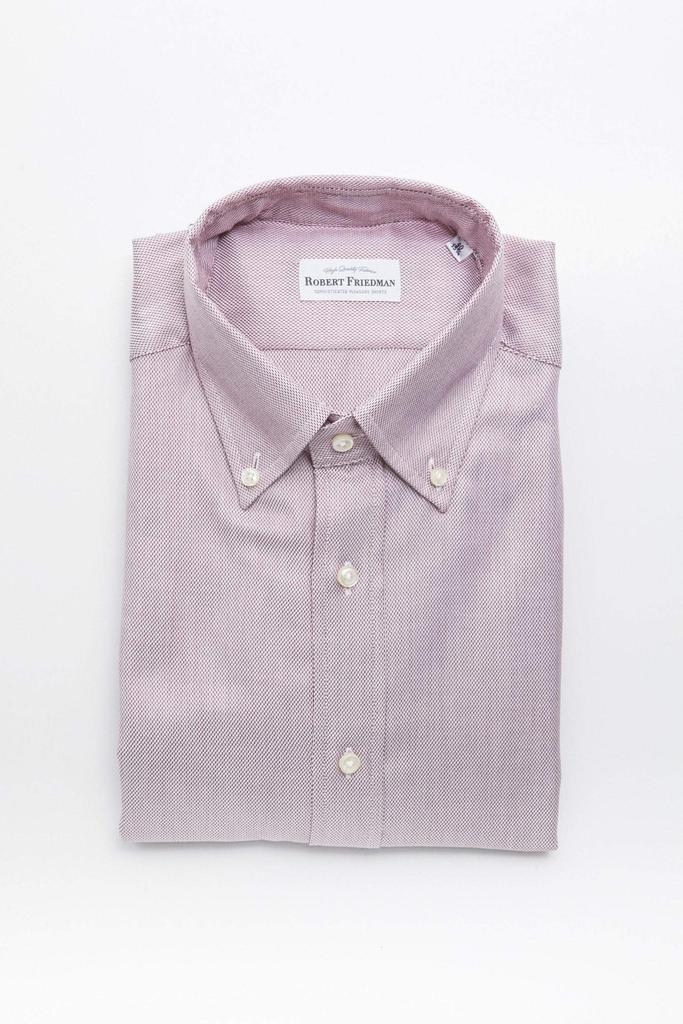 Robert Friedman Robert Friedman Red Cotton Shirt