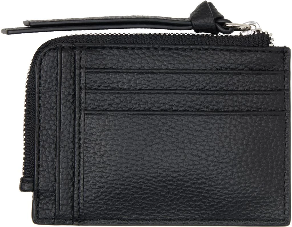 Vivienne Westwood Black Zip Card Holder 2