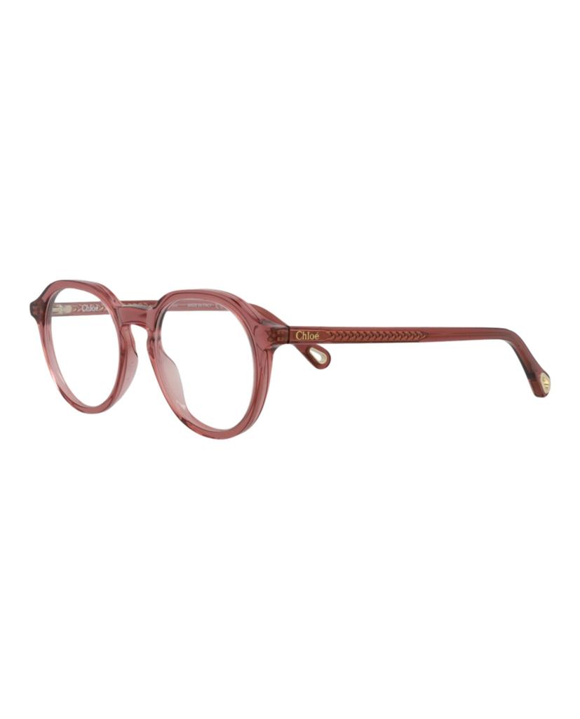 Chloé Round-Frame Bio Acetate Optical Frames