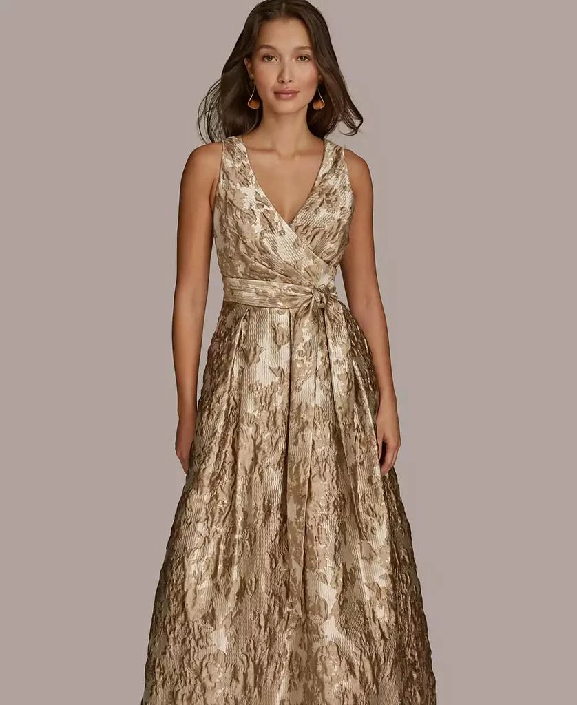 green emerald velvet dress Floral Sequin Sleeveless Sheath Dress | Sheath Dress main image 0