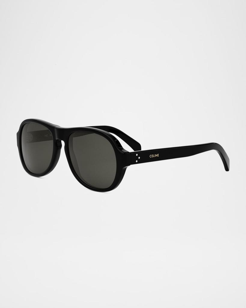 【CELINE】bold 3 dots スクエア サングラス (ブラック) Celine Bold 3 Dots 53MM Square Sunglasses - Accessories